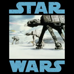 Star Wars - AT-AT op Hoth T-shirt zwart