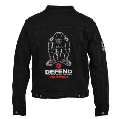 Star Wars - Dark Side Verdedig Het Galactische Rijk Spijkerjasje Zwart