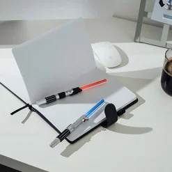 Star Wars - Darth Vader en Luke Skywalker lichtgevende balpennenset