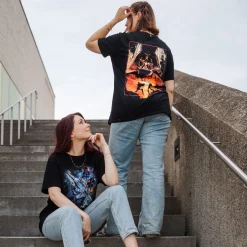 Star Wars - Darth Vader Episode III Poster T-Shirt Zwart