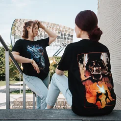 Star Wars - Darth Vader Episode III Poster T-Shirt Zwart