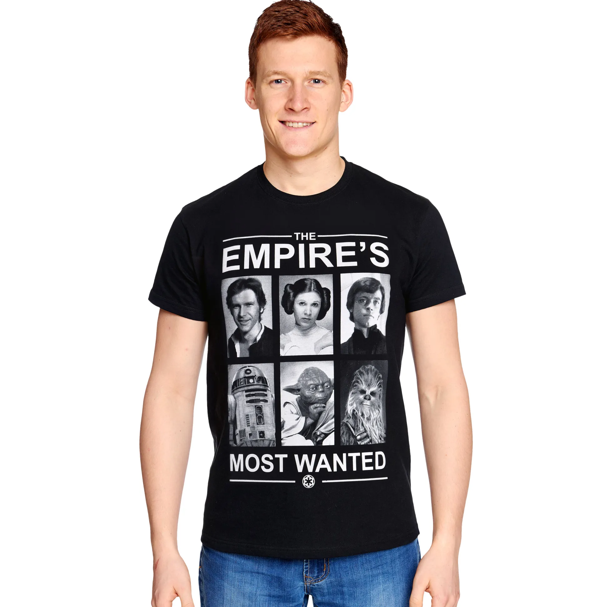 Star Wars - Empire's Most Wanted T-shirt zwart