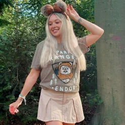Star Wars - Ewok Park Ranger Olijf T-Shirt