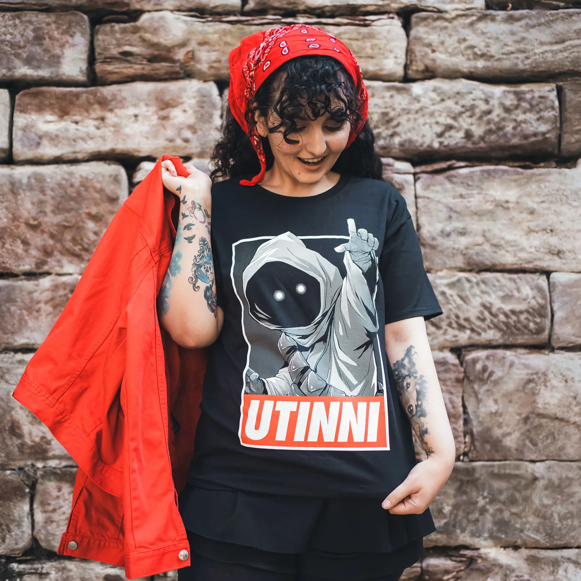 Star Wars - Jawa Utinni T-shirt zwart