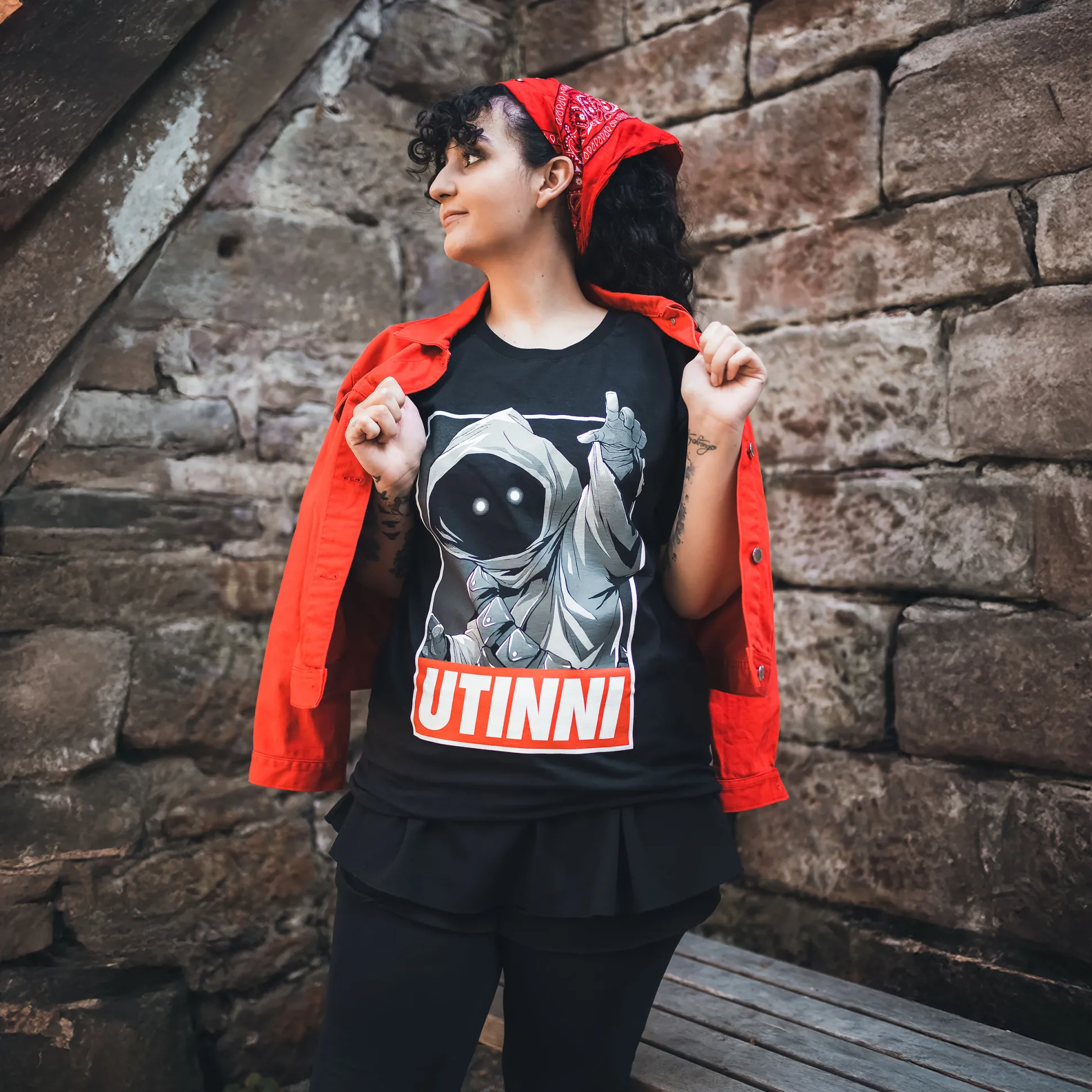 Star Wars - Jawa Utinni T-shirt zwart