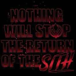 Star Wars - Kylo Ren Return of Sith T-Shirt zwart