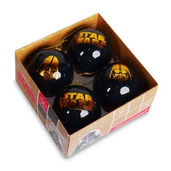 Star Wars - Logo kerstballen set van 4