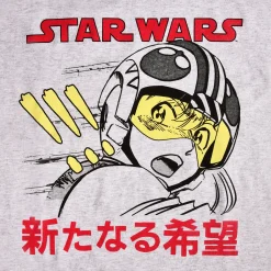 Star Wars - Luke Anime T-shirt grijs
