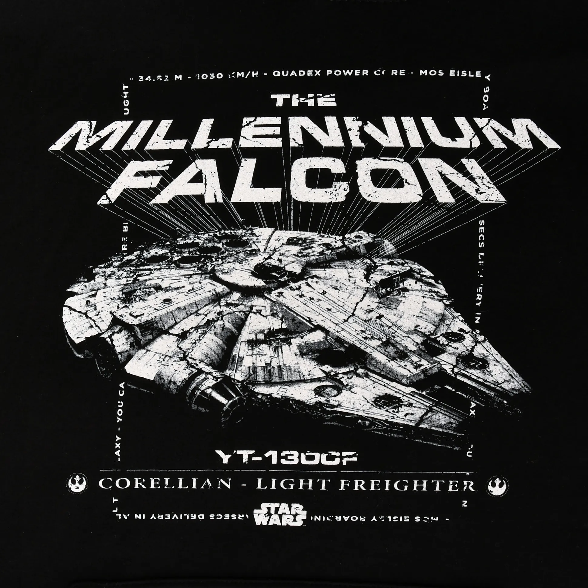 Star Wars - Millennium Falcon Mos Eisley Boarding 94 Hoodie
