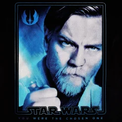 Star Wars - Obi-Wan Kenobi Poster T-shirt Zwart