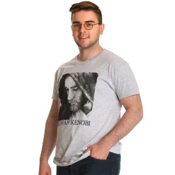 Star Wars - Obi-Wan Kenobi Personage T-shirt grijs