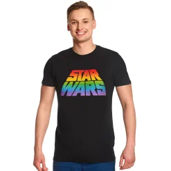 Star Wars - Pride Logo T-Shirt Zwart