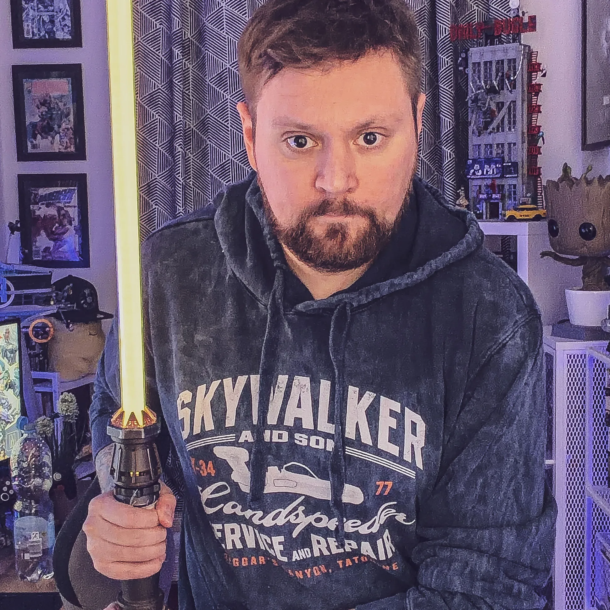 Star Wars - Skywalker hoodie blauw
