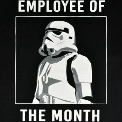 Star Wars - Stormtrooper Werknemer van de Maand T-Shirt Zwart