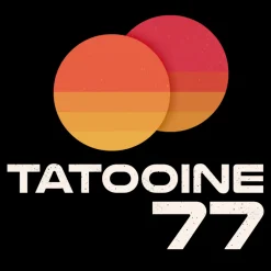 Star Wars - Tatooine 77 Zwart T-Shirt