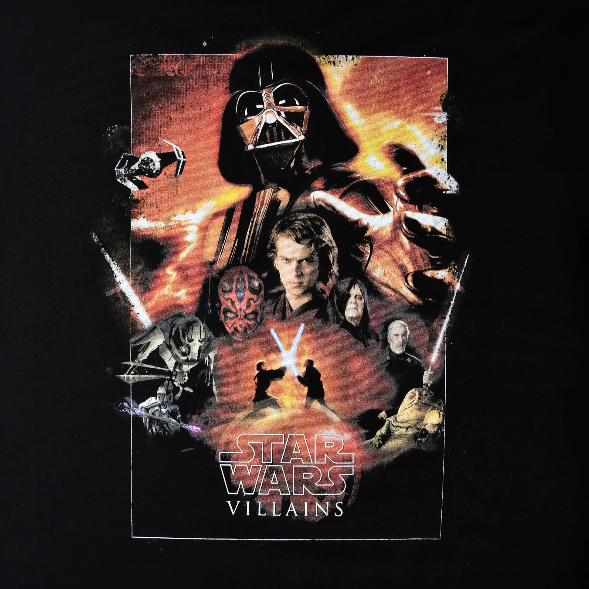 Star Wars - Villains T-shirt zwart