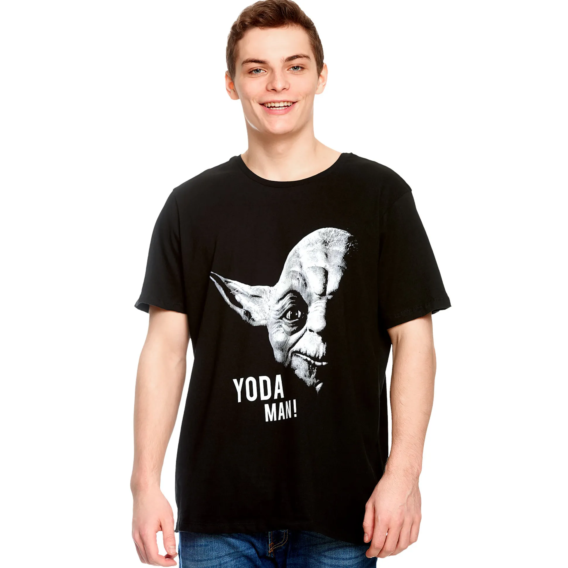 Star Wars - Yoda Man! T-Shirt zwart