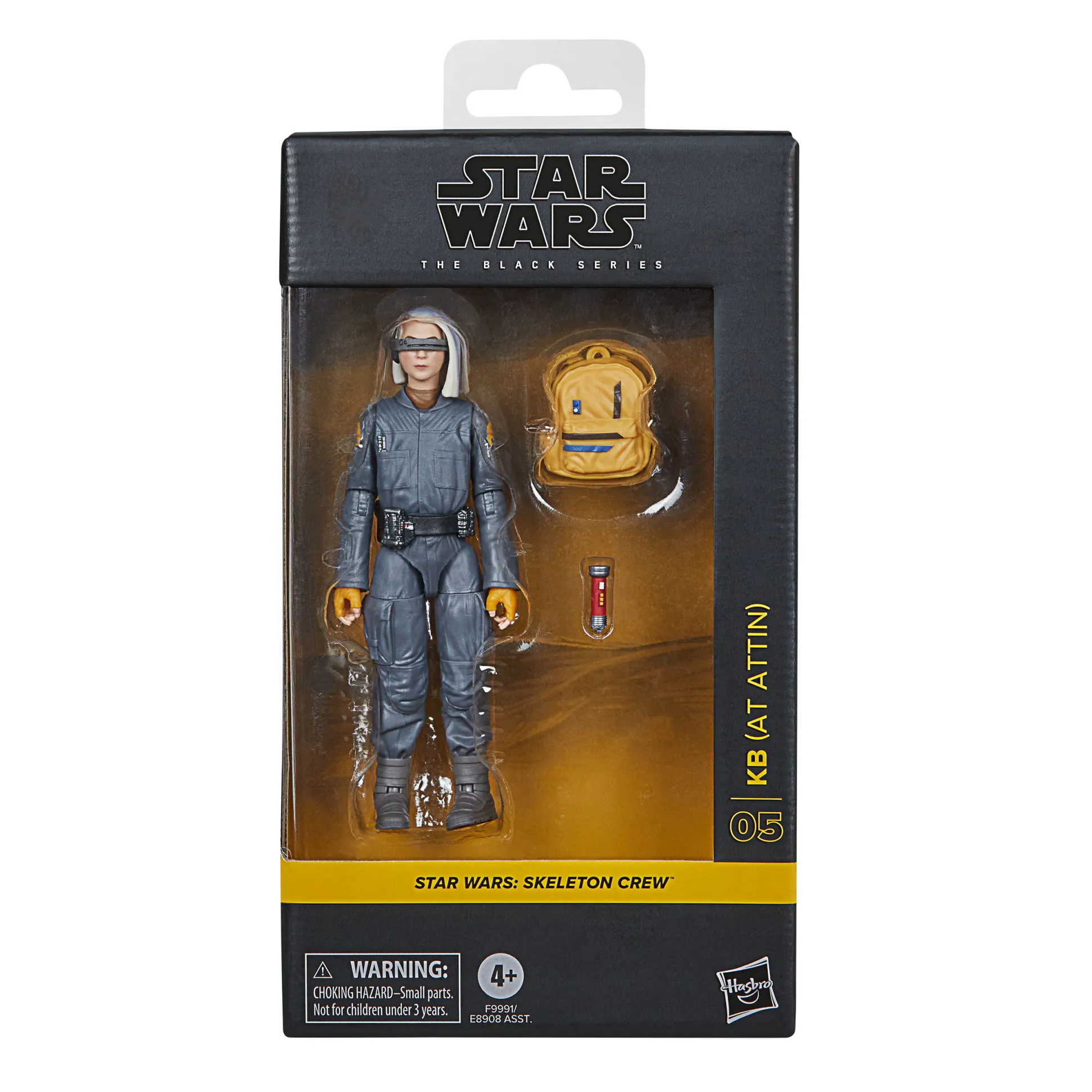 Star Wars: Skeleton Crew - KB (At Attin) Black Series Actiefiguur