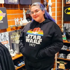 Star Wars van 1977 Retro Hoodie zwart
