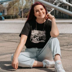 Star Wash T-shirt voor Star Wars Fans zwart