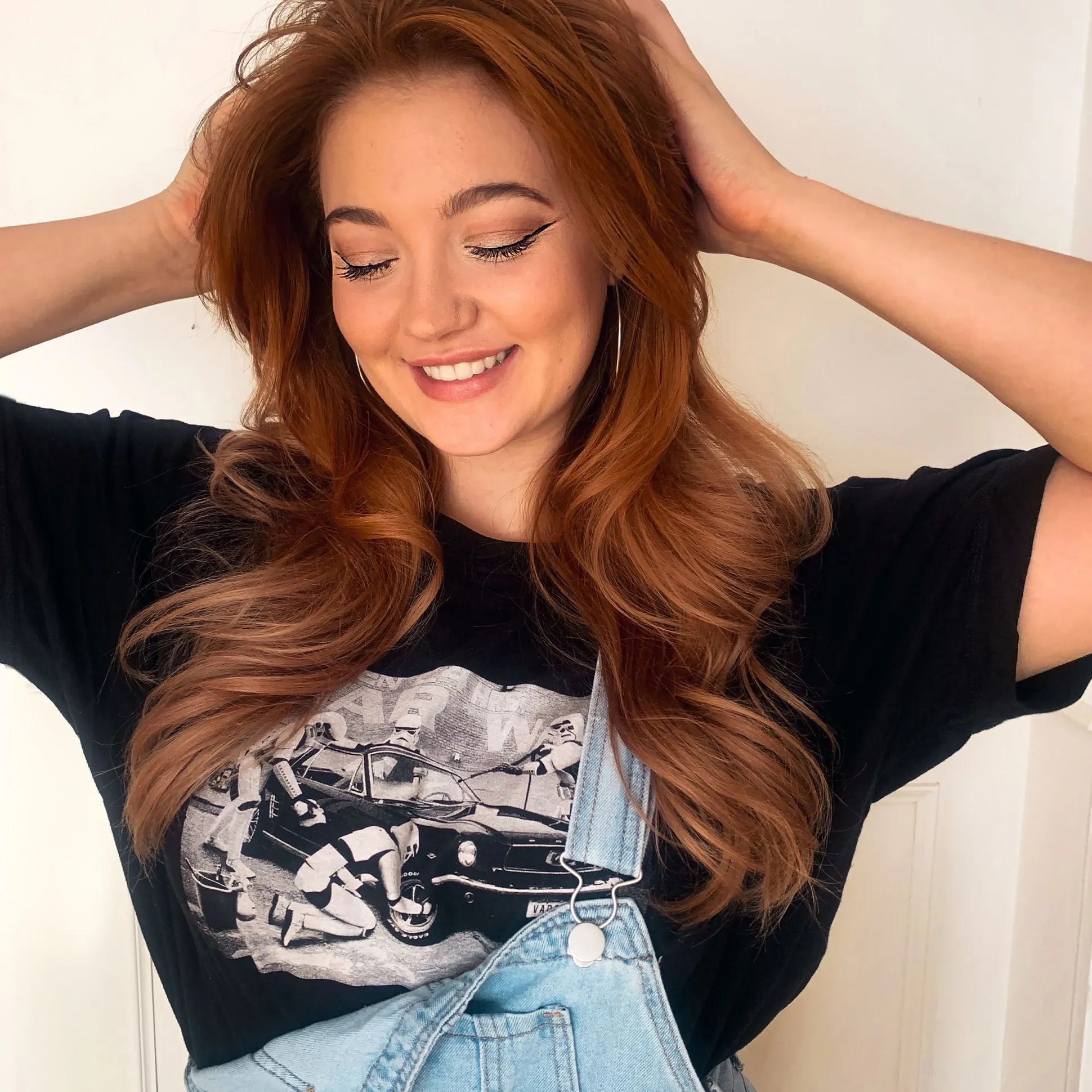 Star Wash T-shirt voor Star Wars Fans zwart