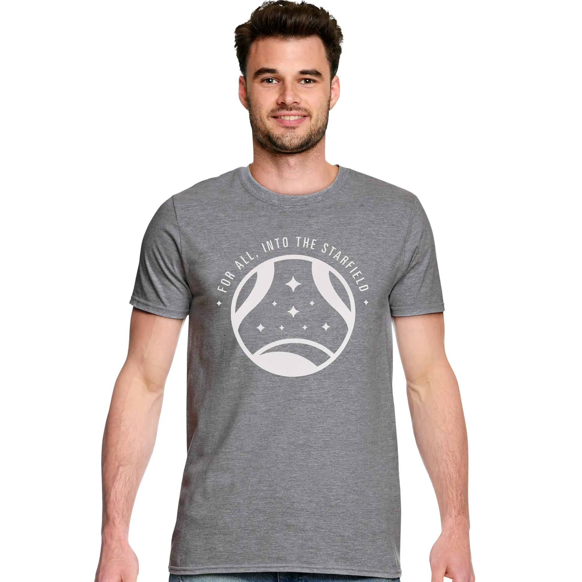 Starfield - Into The Starfield T-Shirt grijs
