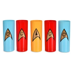 Starfleet Badge Glazen 5-delige Set - Star Trek