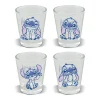 Stitch Aloha glas set van 4 - Lilo & Stitch