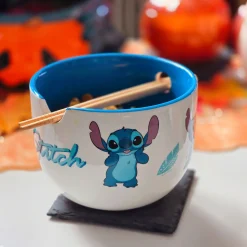 Stitch Aloha Ramen Kom met Eetstokjes - Lilo & Stitch