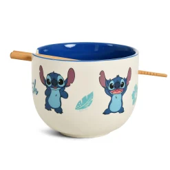 Stitch Aloha Ramen Kom met Eetstokjes - Lilo & Stitch