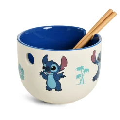 Stitch Aloha Ramen Kom met Eetstokjes - Lilo & Stitch