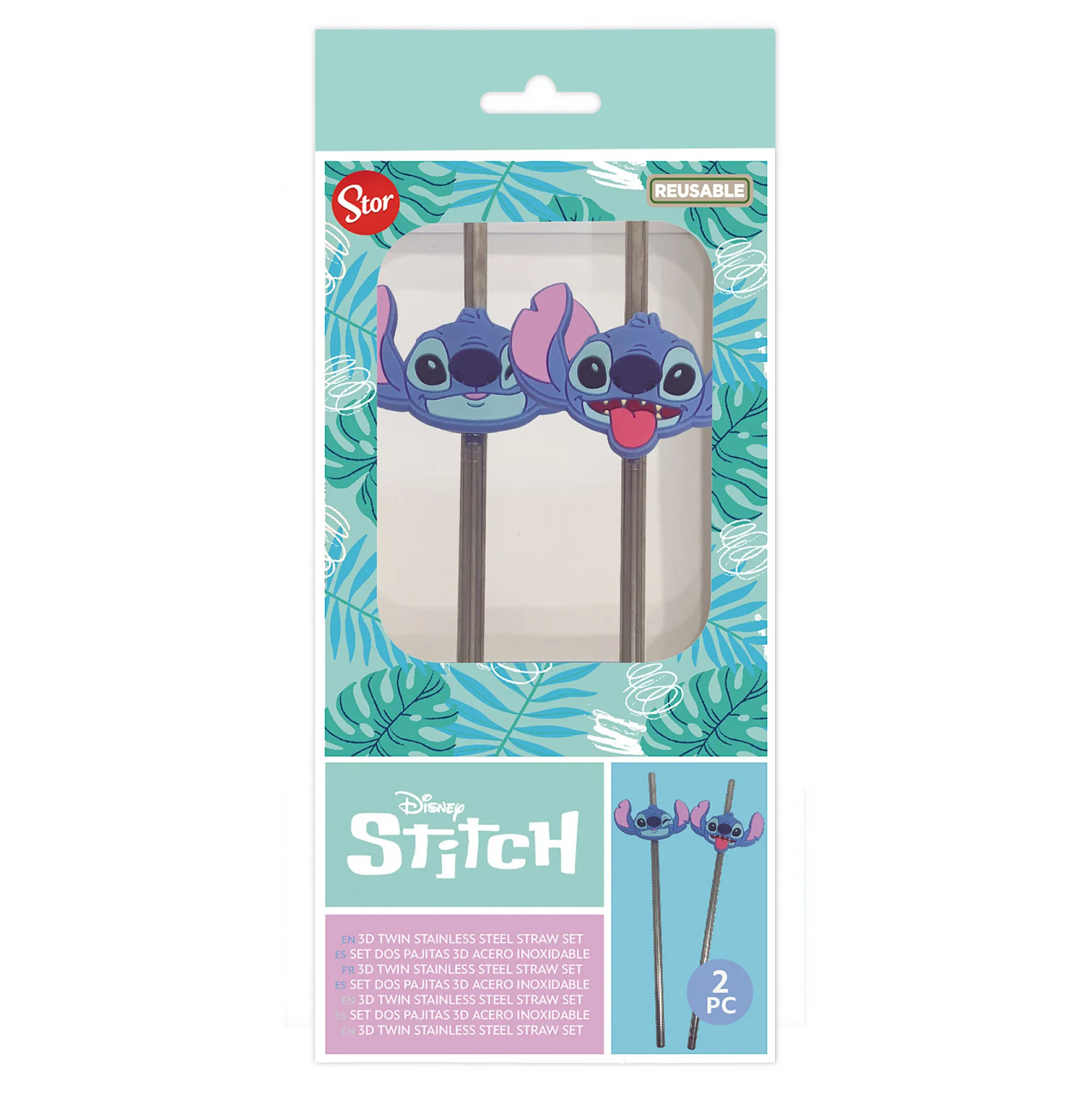 Stitch Aloha Rietjes set van 2 - Lilo & Stitch
