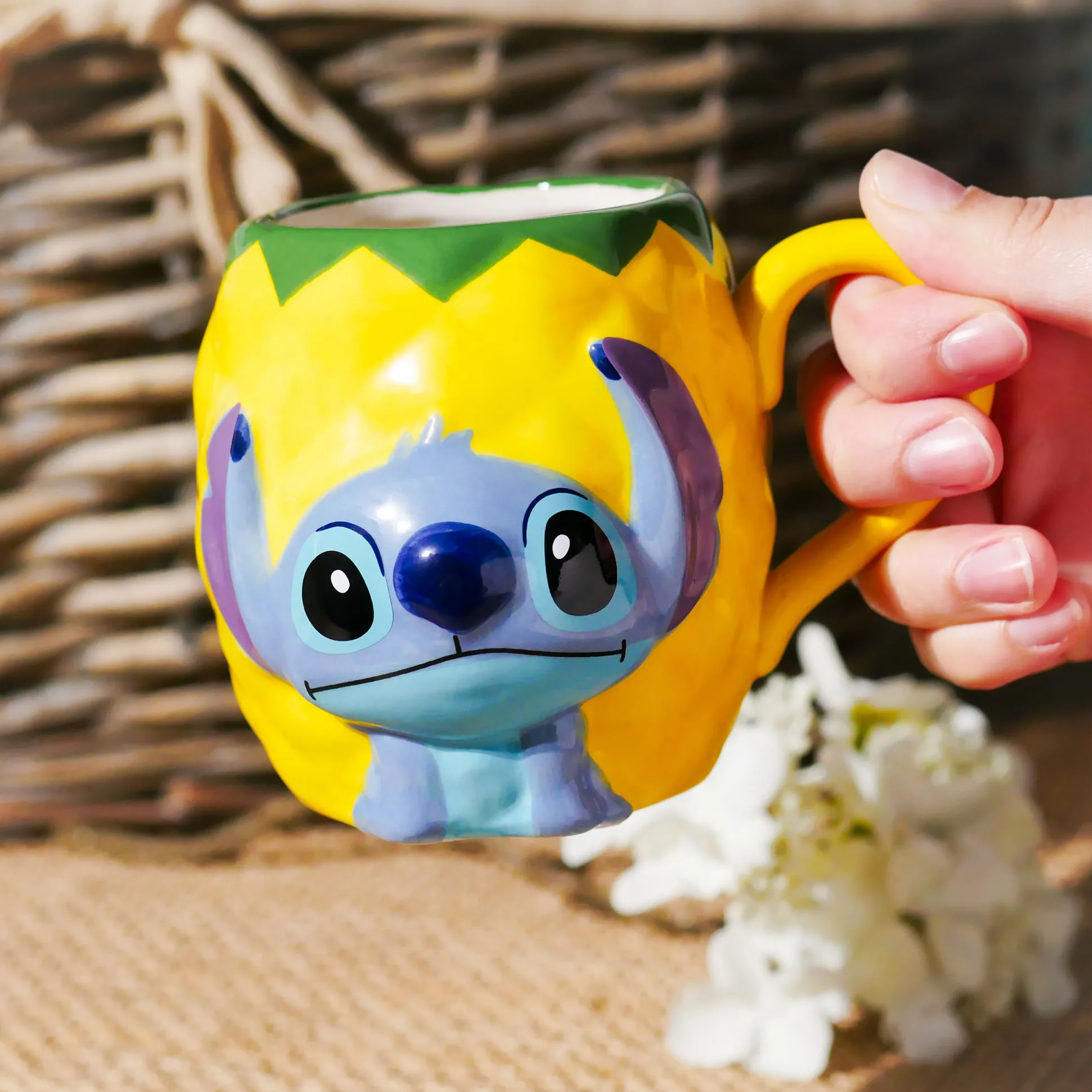 Stitch Ananas 3D Mok - Lilo & Stitch