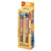 Stitch balpennen met gumfunctie 2-delige set - Lilo & Stitch