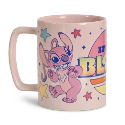 Stitch en Angel mok met pluchen hoes - Lilo & Stitch