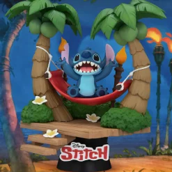 Stitch in Hangmat D-Stage Diorama - Lilo & Stitch