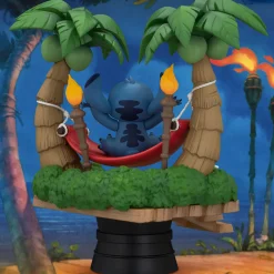 Stitch in Hangmat D-Stage Diorama - Lilo & Stitch