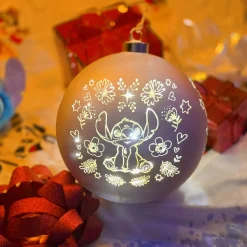 Stitch kerstbal met licht - Lilo & Stitch