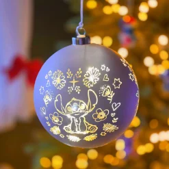 Stitch kerstbal met licht - Lilo & Stitch