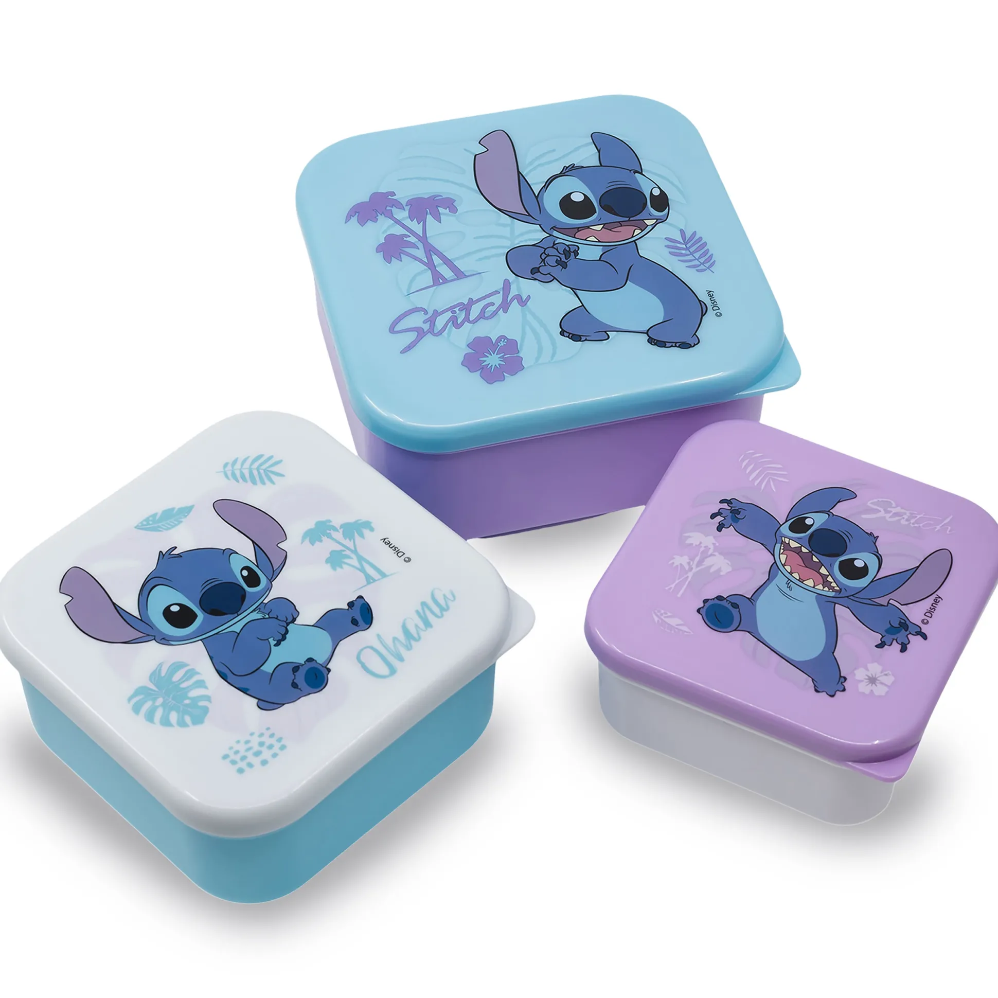 Stitch Lunchbox 3-delige set - Lilo & Stitch