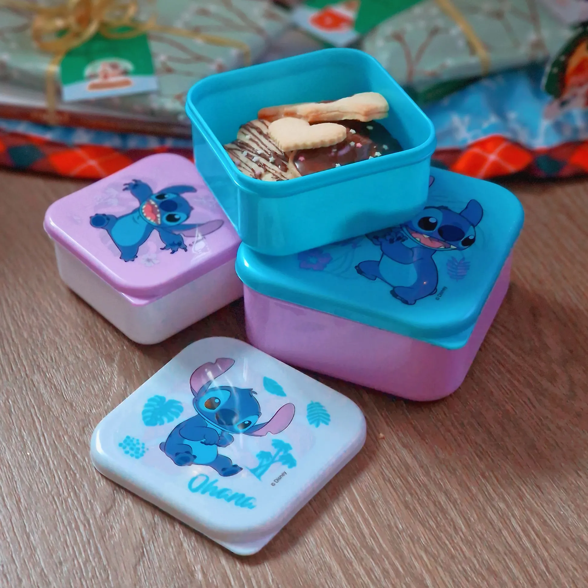 Stitch Lunchbox 3-delige set - Lilo & Stitch
