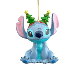 Stitch met haarband kerstboomornament - Lilo & Stitch