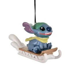 Stitch met Slee Kerstboomversiering - Lilo & Stitch