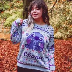 Stitch Ohana gebreide trui - Lilo & Stitch