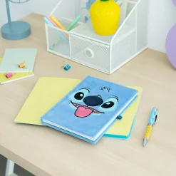 Stitch Pluche Notitieboek met Projector Pen - Lilo & Stitch