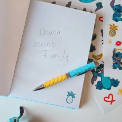Stitch Pluche Notitieboek met Projector Pen - Lilo & Stitch