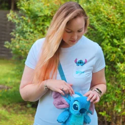 Stitch Pocket T-shirt wit - Lilo & Stitch