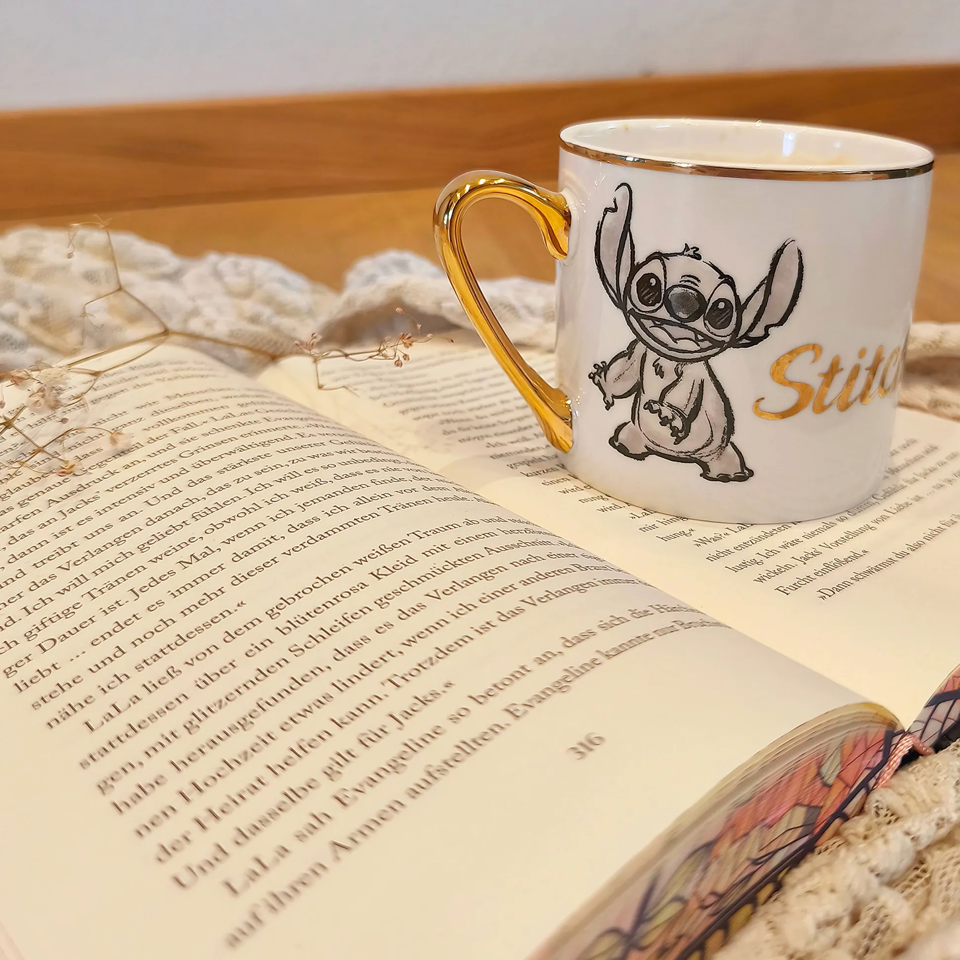 Stitch Premium Mok - Lilo & Stitch