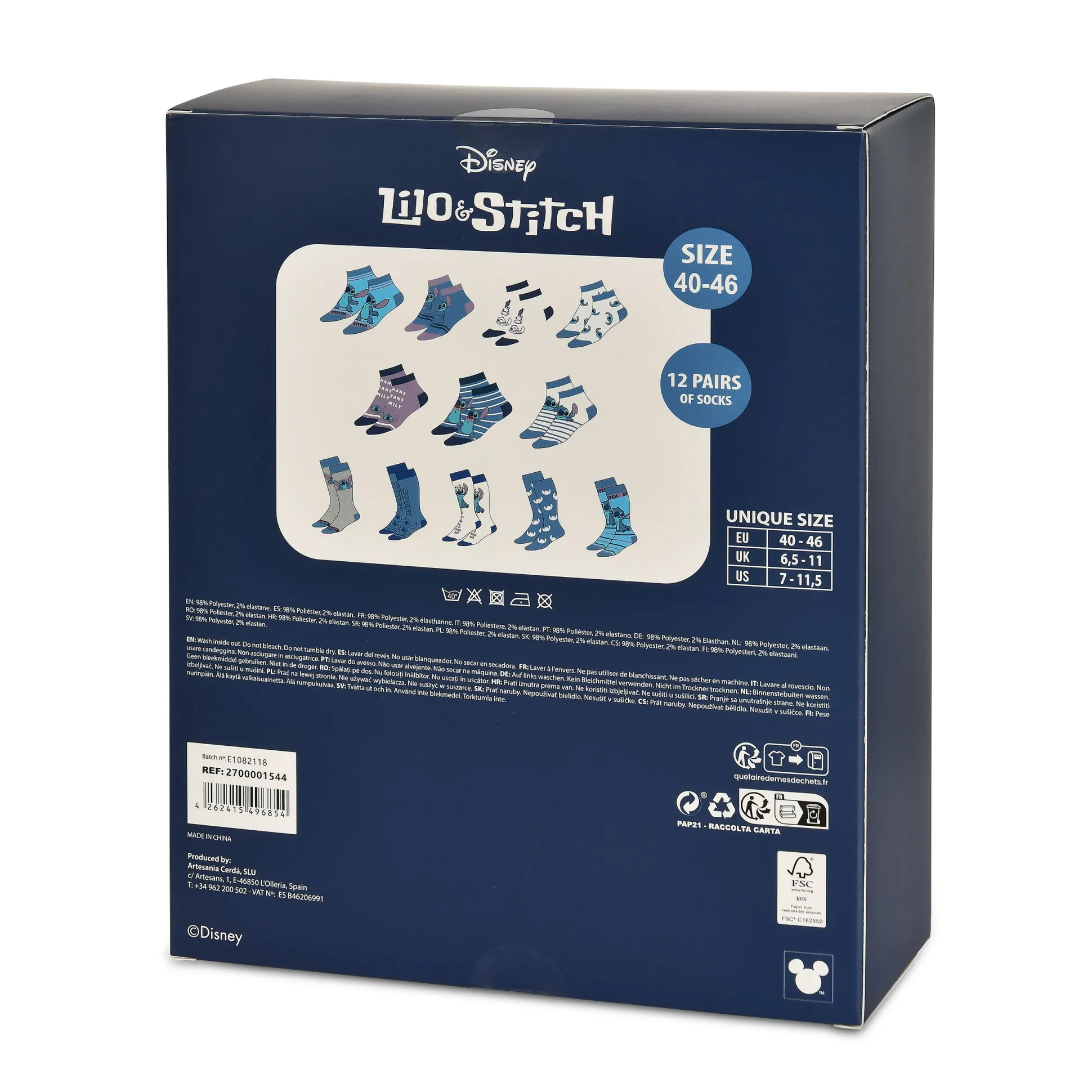 Stitch Sokken Adventskalender - Lilo & Stitch