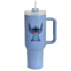 Stitch To Go Beker met rietje - Lilo & Stitch